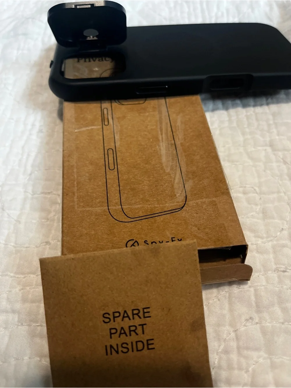 Spy-Fy IPhone 17 Privacy Case Front And Rear Camera Covers 998-lb3)